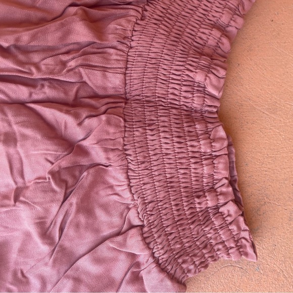 High Waist Pink Ruffle Shorts - Picture 8 of 8